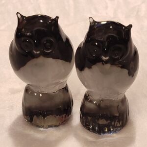 Glass Owl Figurines